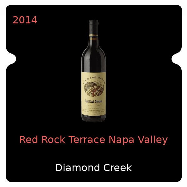 Diamond Creek Red Rock Terrace Napa Valley 2014