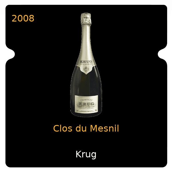 Krug Clos du Mesnil 2008