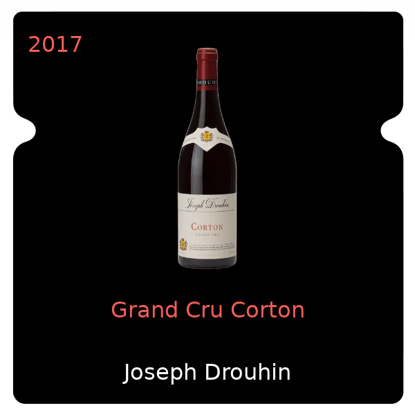 Joseph Drouhin Grand Cru Corton 2017