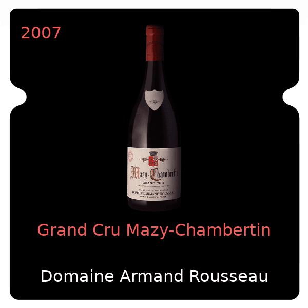 Armand Rousseau Grand Cru Mazy-Chambertin 2007