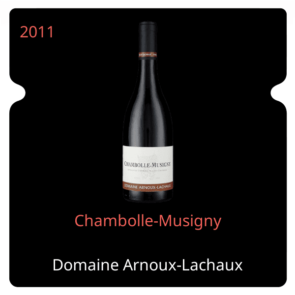 Arnoux-Lachaux Chambolle-Musigny 2011