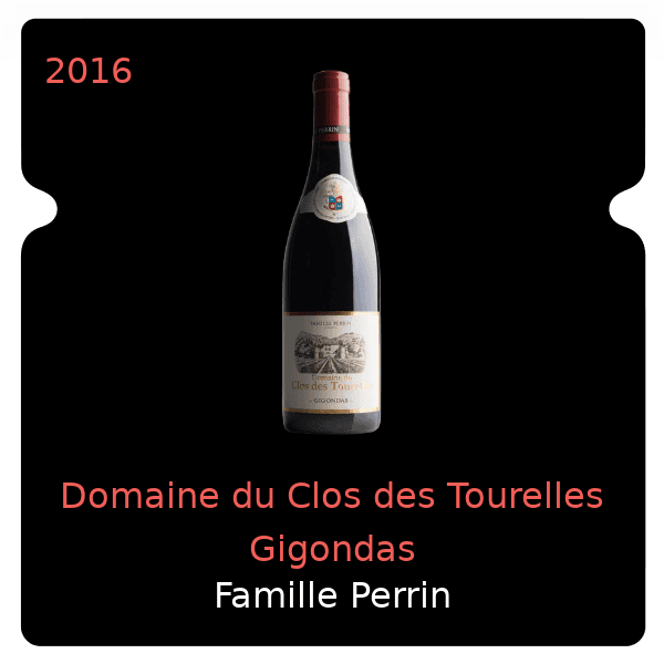 Famille Perrin Domaine du Clos des Tourelles Gigondas 2016
