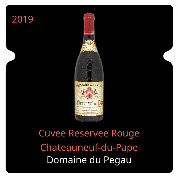 Pegau Cuvee Reservee Rouge Chateauneuf-du-Pape 2019