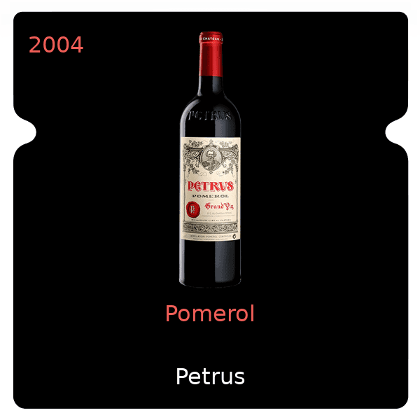 Petrus Pomerol 2004