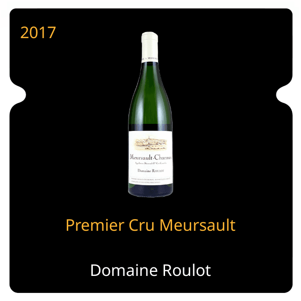 Roulot Premier Cru Meursault 2017