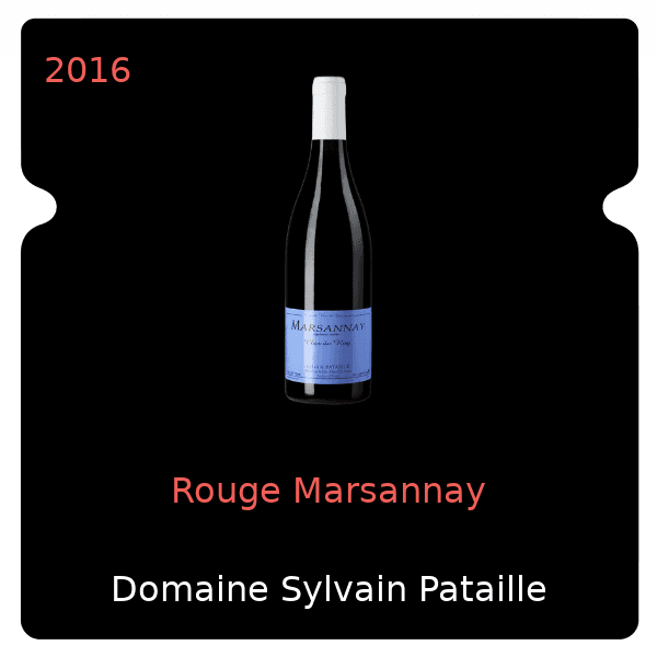 Sylvain Pataille Rouge Marsannay 2016