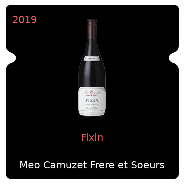 Meo Camuzet Frere et Soeurs Fixin 2019