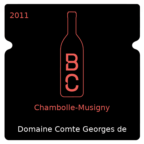 Comte Georges de Vogue Chambolle-Musigny 2011