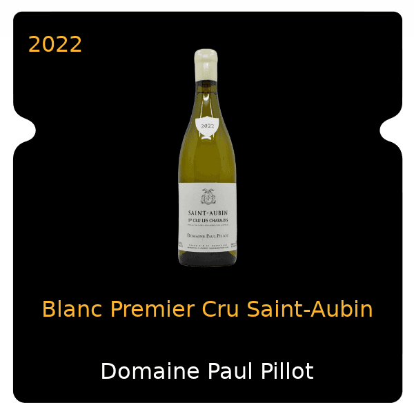 Paul Pillot Blanc Premier Cru Saint-Aubin 2022