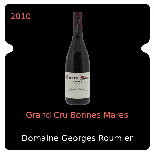Georges Roumier Grand Cru Bonnes Mares 2010