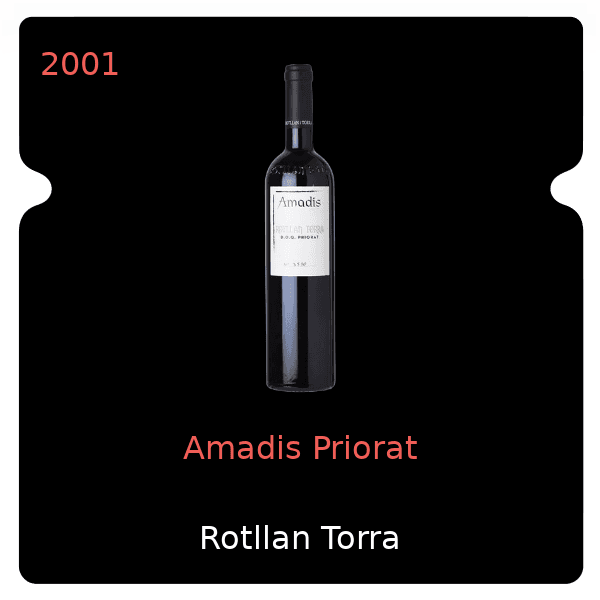 Rotllan Torra Amadis Priorat 2001