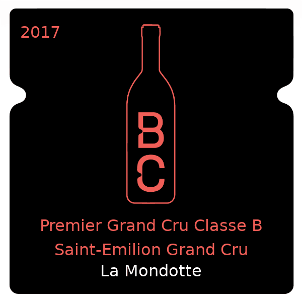 Mondotte Premier Grand Cru Classe B Saint-Emilion Grand Cru 2017