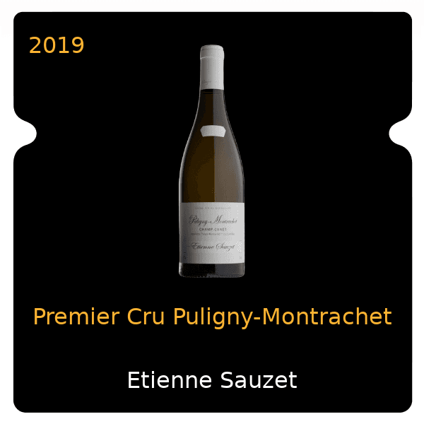 Etienne Sauzet Premier Cru Puligny-Montrachet 2019