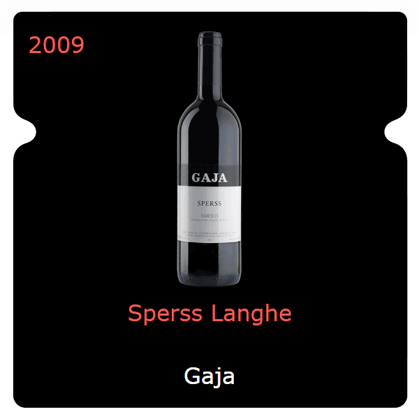 Gaja Sperss Langhe 2009
