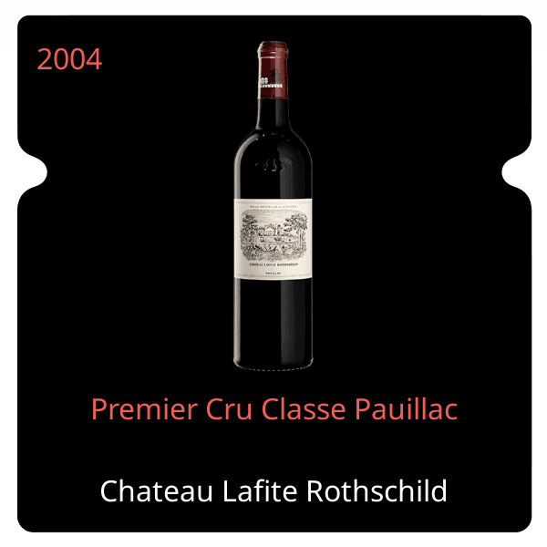 Lafite Rothschild Premier Cru Classe Pauillac 2004