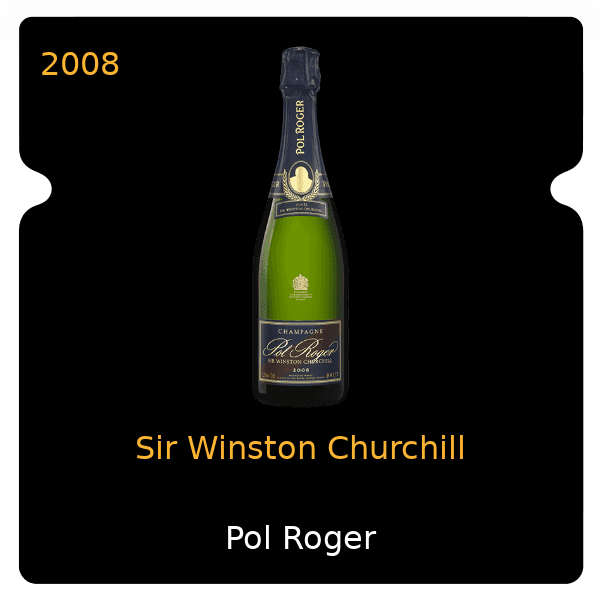 Pol Roger Sir Winston Churchill 2008