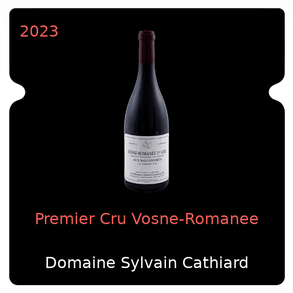 Sylvain Cathiard Premier Cru Vosne-Romanee 2023