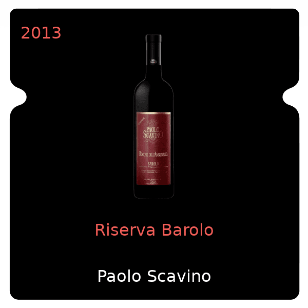 Paolo Scavino Riserva Barolo 2013