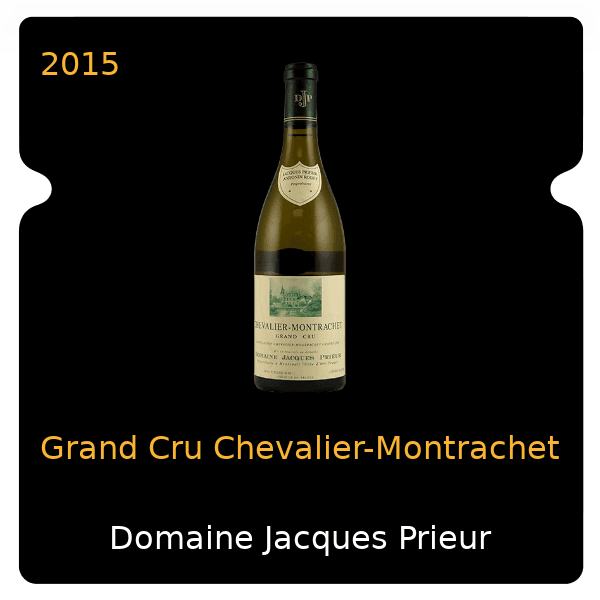Jacques Prieur Grand Cru Chevalier-Montrachet 2015