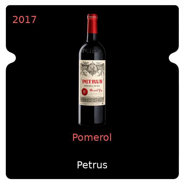 Petrus Pomerol 2017