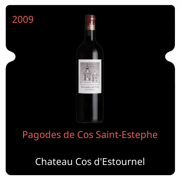 Cos d'Estournel Pagodes de Cos Saint-Estephe 2009
