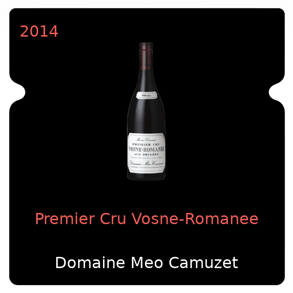 Meo Camuzet Premier Cru Vosne-Romanee 2014