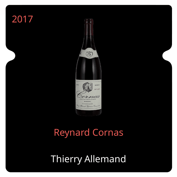 Thierry Allemand Reynard Cornas 2017