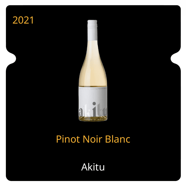 Akitu Pinot Noir Blanc 2021