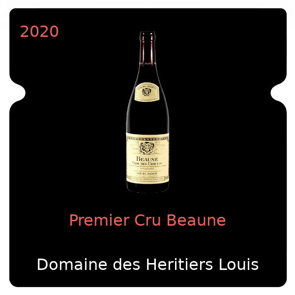 Heritiers Louis Jadot Premier Cru Beaune 2020