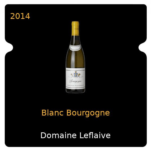 Leflaive Blanc Bourgogne 2014