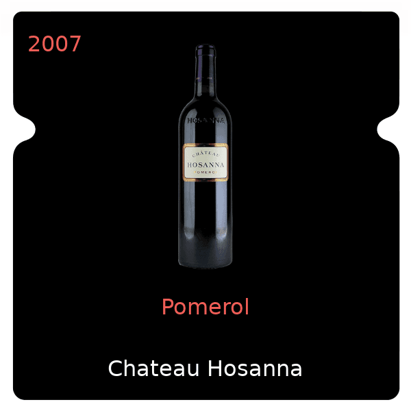 Hosanna Pomerol 2007