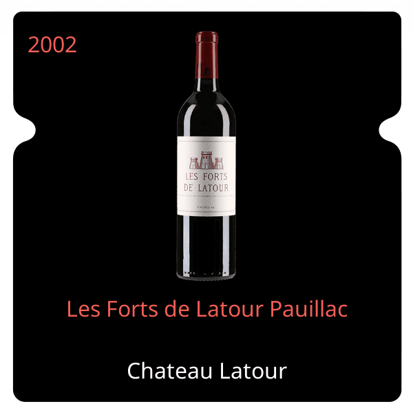 Latour Les Forts de Latour Pauillac 2002