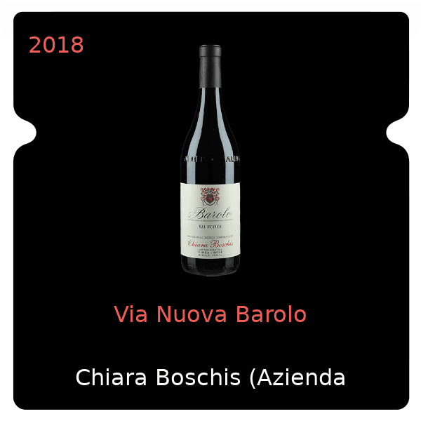 Chiara Boschis (Azienda Agricola E. Pira e Figli) Via Nuova Barolo 2018