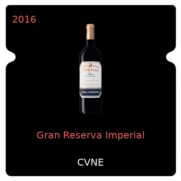 CVNE Gran Reserva Imperial 2016