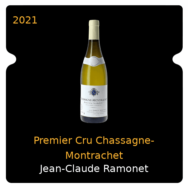 Jean-Claude Ramonet Premier Cru Chassagne-Montrachet 2021