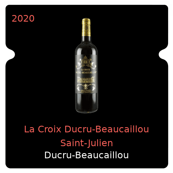 Ducru-Beaucaillou La Croix Ducru-Beaucaillou Saint-Julien 2020