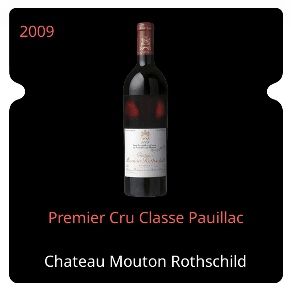 Mouton Rothschild Premier Cru Classe Pauillac 2009