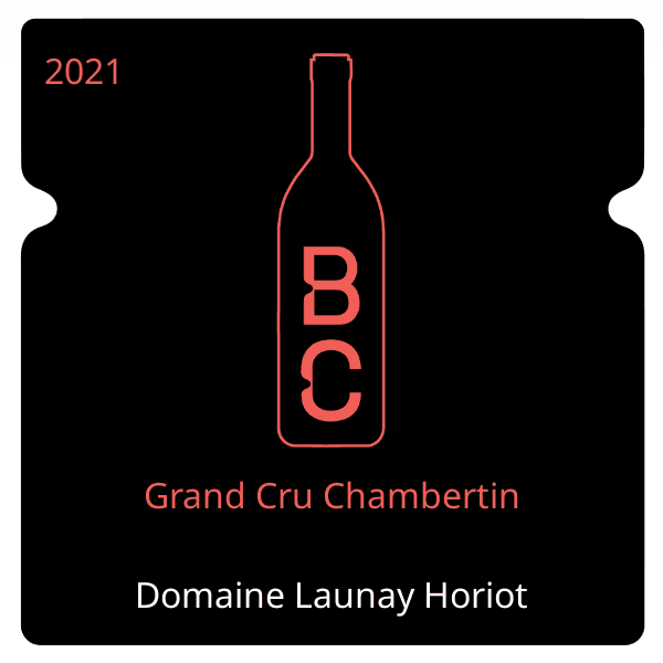 Launay Horiot Grand Cru Chambertin 2021