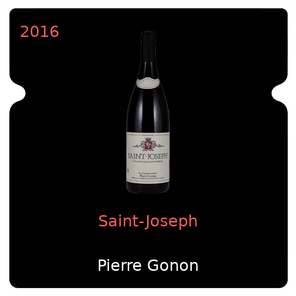Pierre Gonon Saint-Joseph 2016