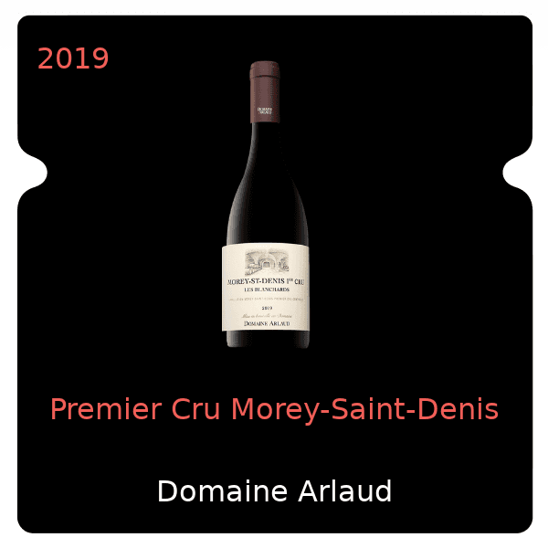 Arlaud Premier Cru Morey-Saint-Denis 2019
