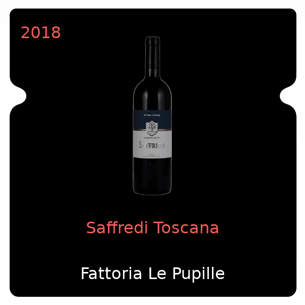 Pupille Saffredi Toscana 2018
