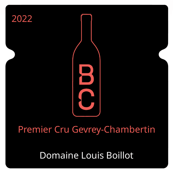 Louis Boillot Premier Cru Gevrey-Chambertin 2022