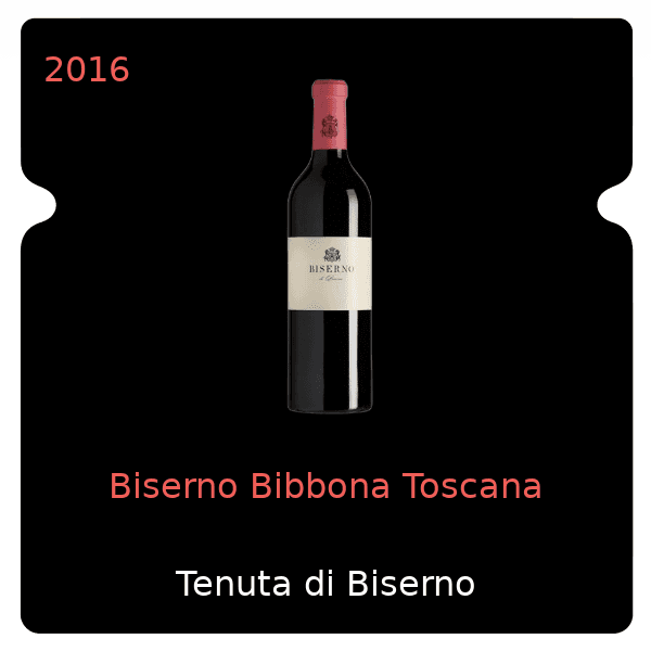 Biserno Biserno Bibbona Toscana 2016