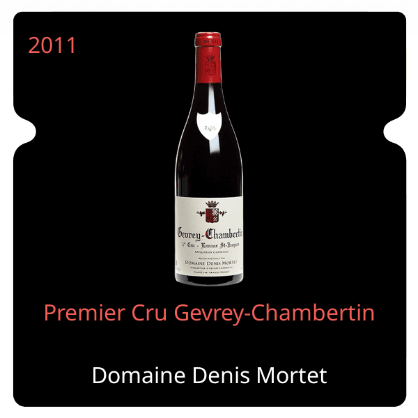 Denis Mortet Premier Cru Gevrey-Chambertin 2011