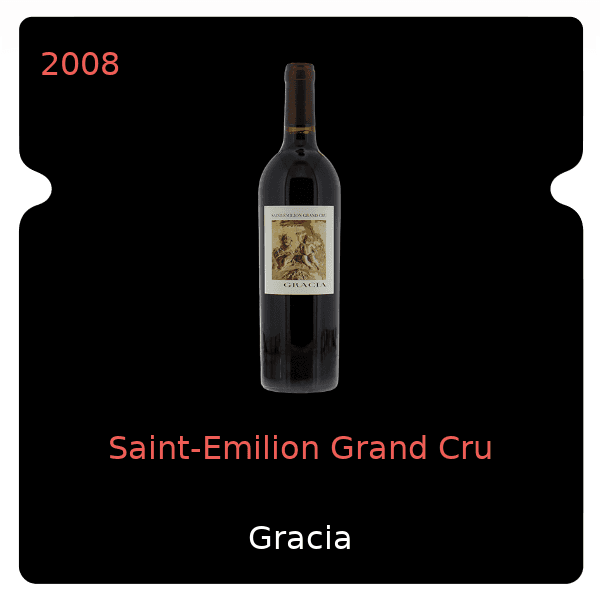 Gracia Saint-Emilion Grand Cru 2008
