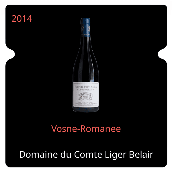 Comte Liger Belair Vosne-Romanee 2014