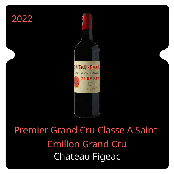 Figeac Premier Grand Cru Classe A Saint-Emilion Grand Cru 2022