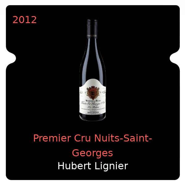 Hubert Lignier Premier Cru Nuits-Saint-Georges 2012