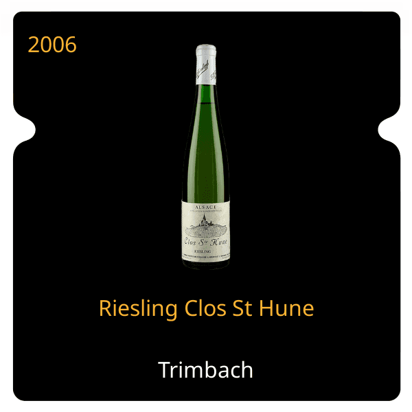 Trimbach Riesling Clos St Hune 2006