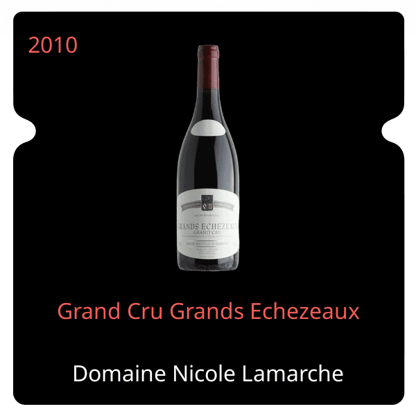Nicole Lamarche Grand Cru Grands Echezeaux 2010